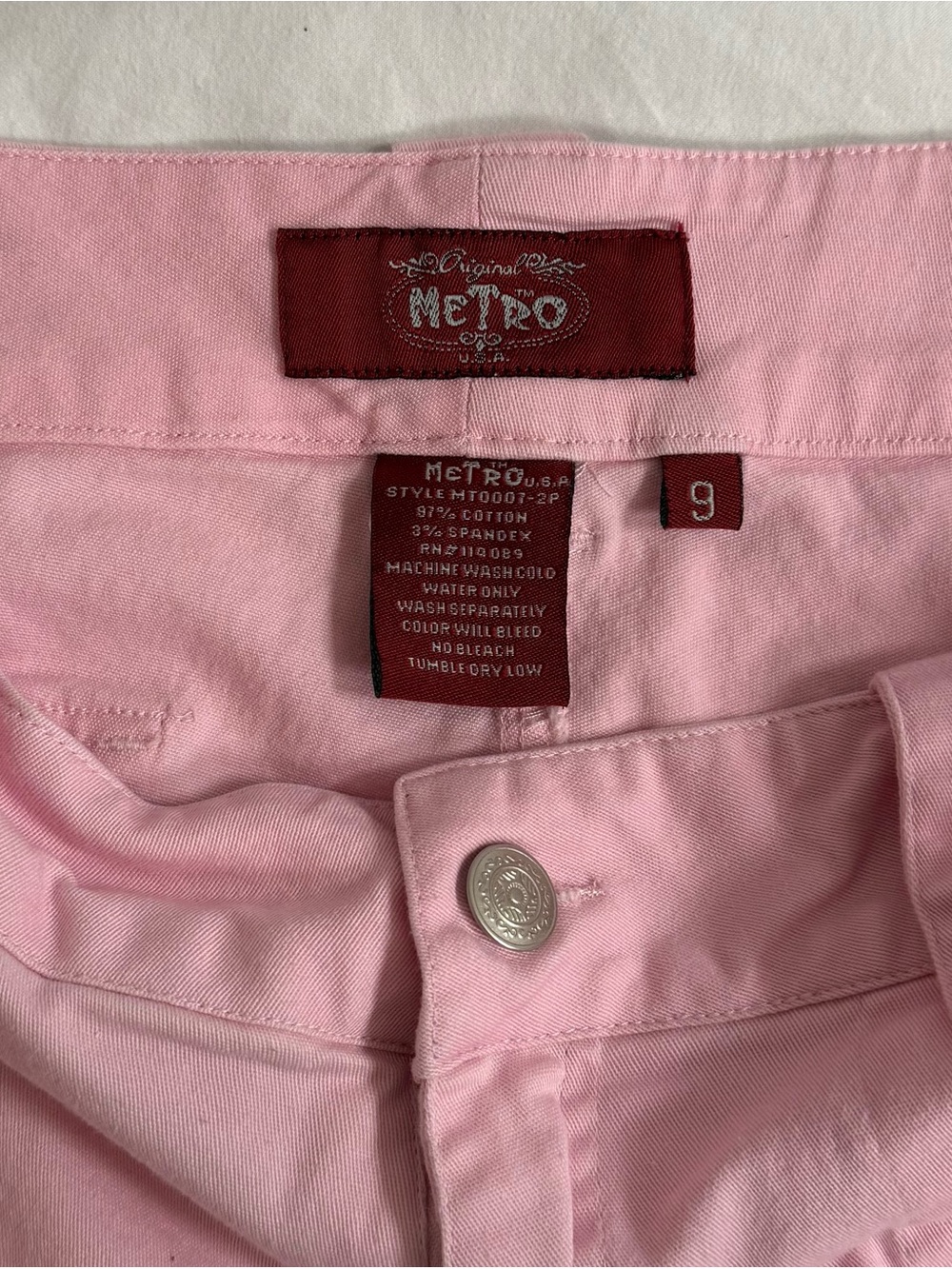 Y2K Pink Low Rise Cargo Pants - Picture 8 of 8